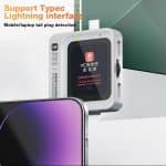 تستر مسیر شارژ TYPE-C و Lightning برند YCS مدل TNS 360 - Image 4