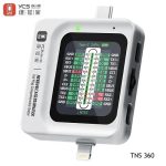 تستر مسیر شارژ TYPE-C و Lightning برند YCS مدل TNS 360