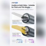 دسته تیغ حرفه‌ای QIANLI DUAL-END - Image 7