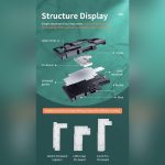 فیکسچر طبقات آیفون سری 12 برند کیانلی مدل Megaidea - Image 2