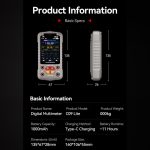 مولتی متر دیجیتال هوشمند i2C C09 Lite - تصویر 15